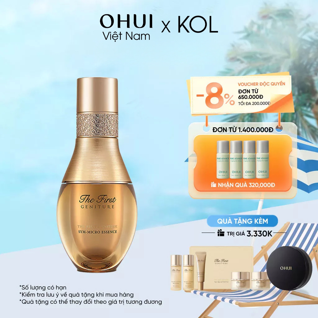 [KOL x OHUI] Tinh chất cân bằng hệ vi sinh OHUI The First Geniture Sym-Micro Essence