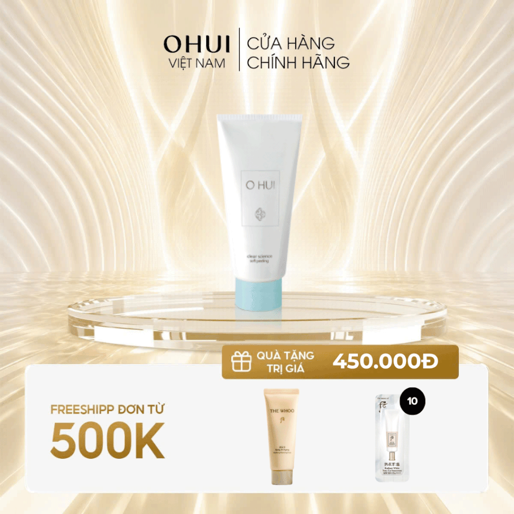 Gel tẩy tế bào chết OHUI Clear Science Soft Peeling