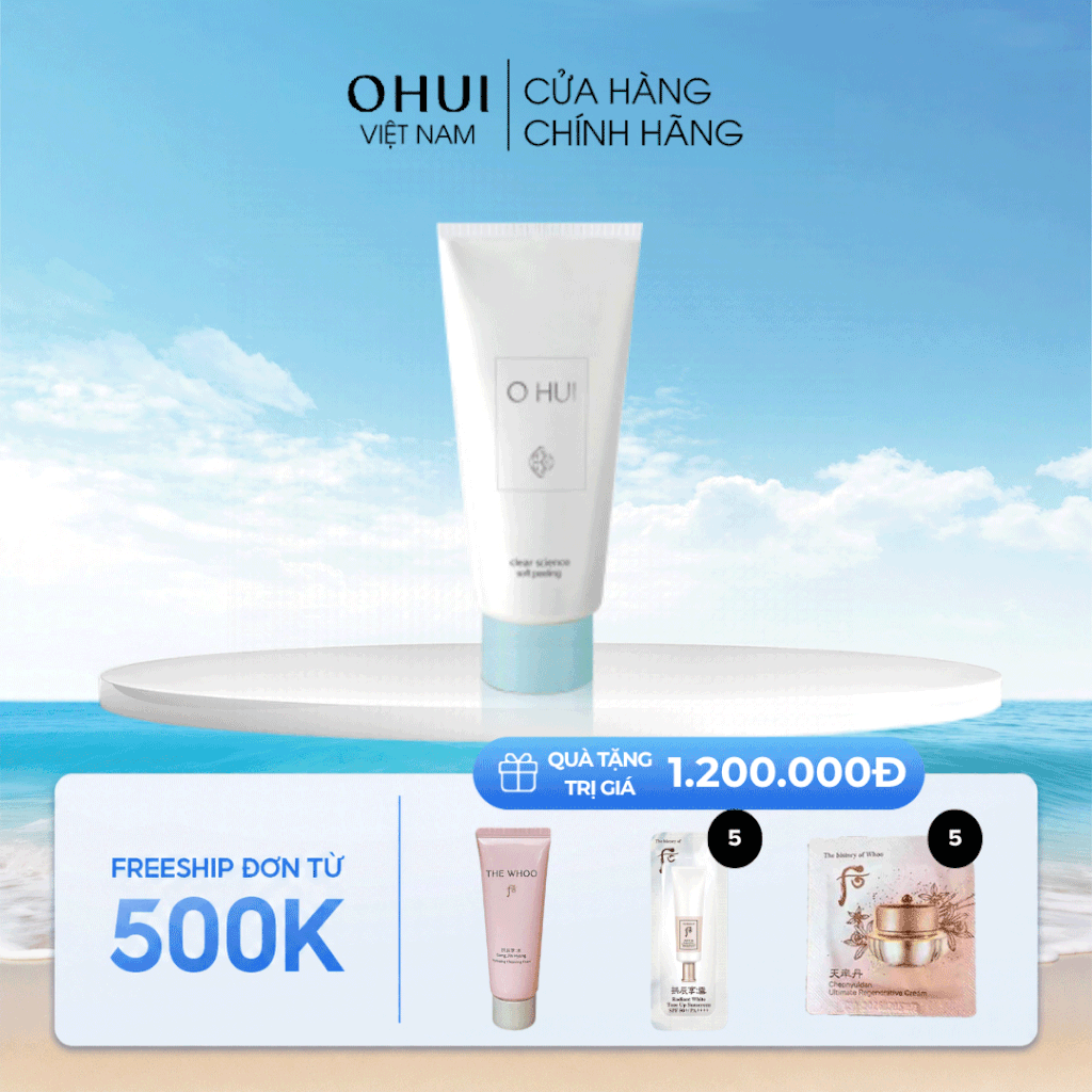 Gel tẩy tế bào chết OHUI Clear Science Soft Peeling