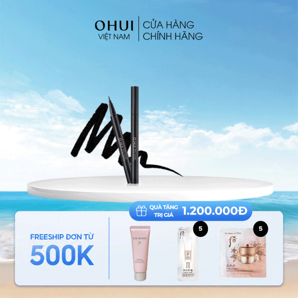 Kẻ viền mắt nước OHUI Real Color Eyeliner