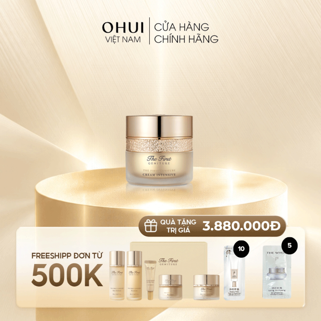Kem dưỡng trẻ hóa da OHUI The First Geniture Cream Intensive