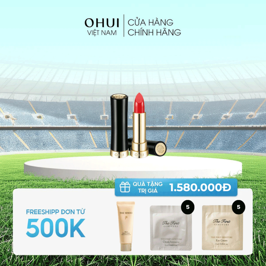 Son Ohui Rouge Real Lipstick Cho Làn Môi Căng Mọng