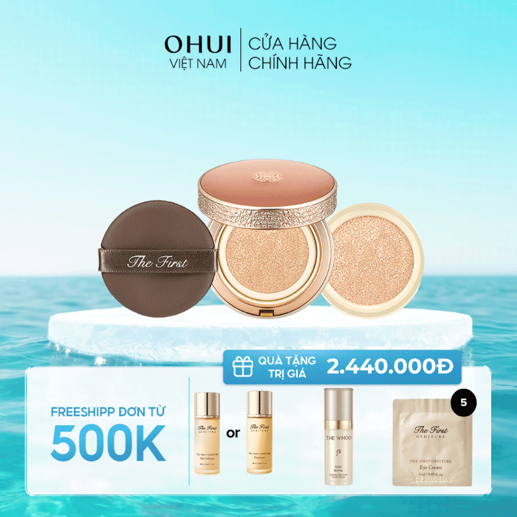 Phấn nền đa năng Ohui The First Cushion SPF50+/ PA+++