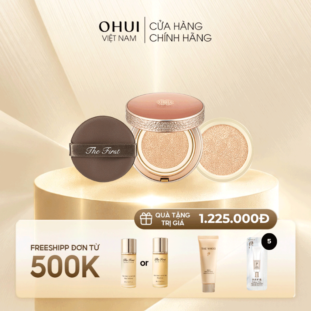 Phấn nền đa năng Ohui The First Cushion SPF50+/ PA+++