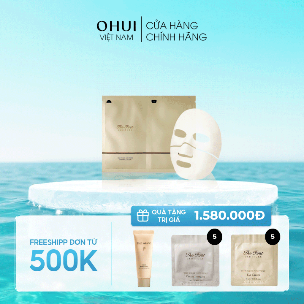 Mặt nạ trẻ hóa da OHUI The First Geniture Ampoule Mask