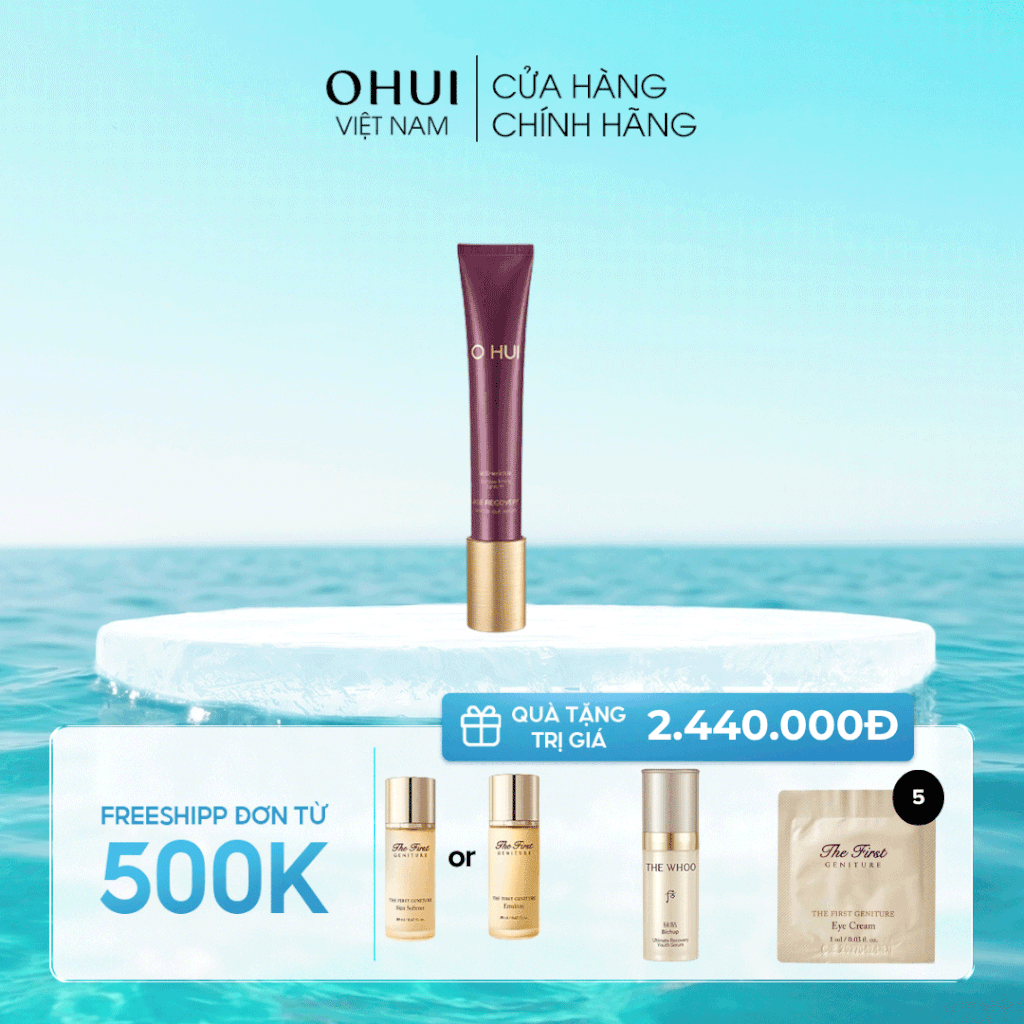 Tinh Chất Công Nghệ Kép Ohui Age Recovery Wrinkle Cut Serum