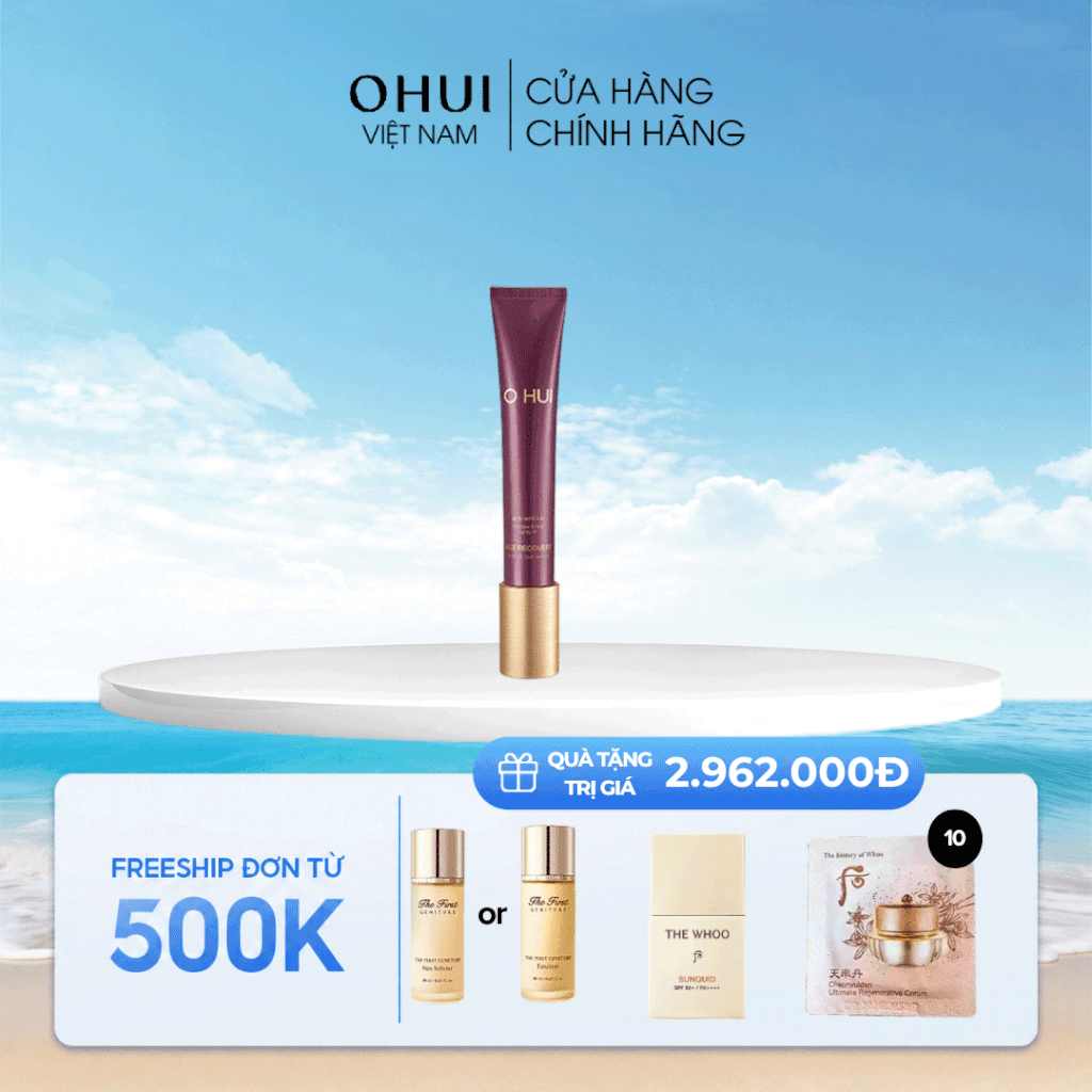 Tinh Chất Công Nghệ Kép Ohui Age Recovery Wrinkle Cut Serum