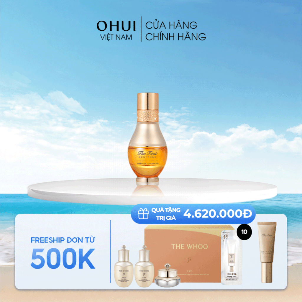 Tinh chất vàng 24K OHUI The First Geniture Ampoule Advanced