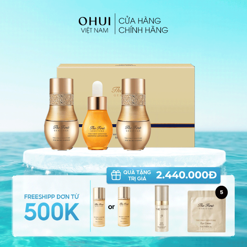 Bộ Dưỡng Ohui The First Geniture Sym 3pcs