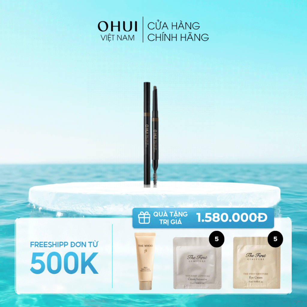 Chì kẻ chân mày OHUI Eyebrow Pencil