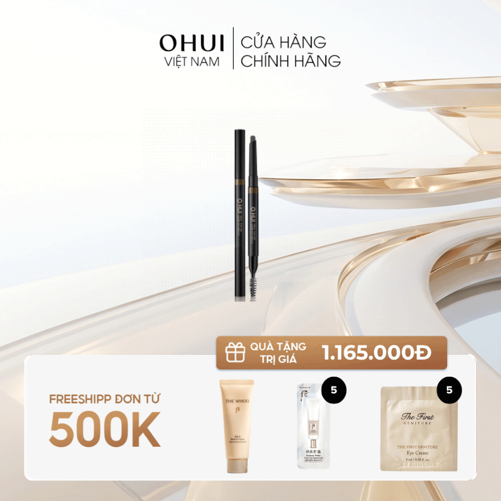 Chì kẻ chân mày OHUI Eyebrow Pencil