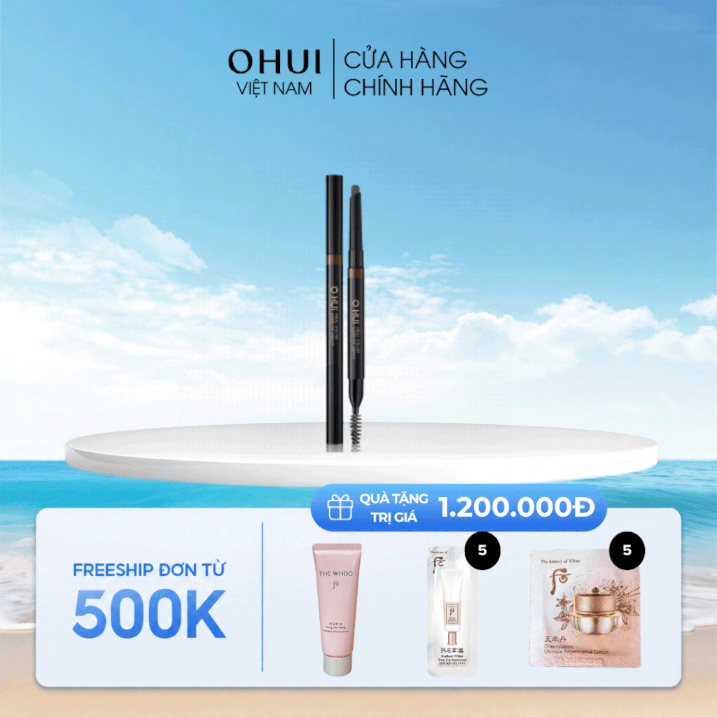 Chì kẻ chân mày OHUI Eyebrow Pencil