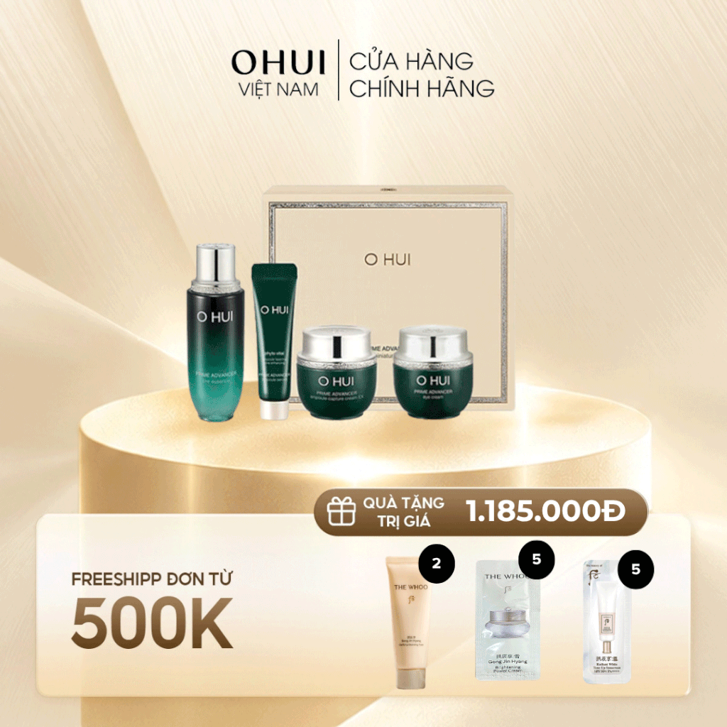 Bộ Dưỡng Da Ohui Prime Advancer 3pcs Special Set