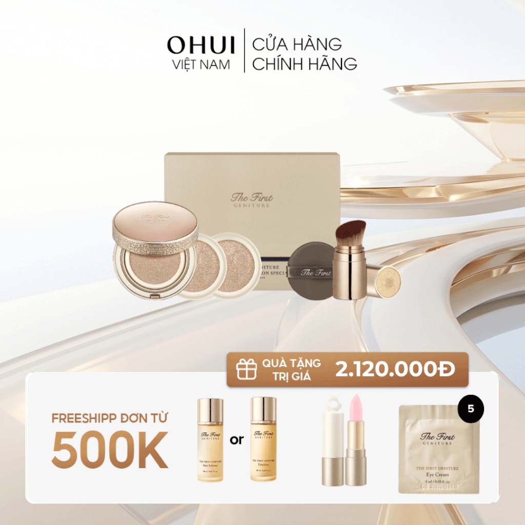 Bộ Phấn Nước Ohui The First Geniture Ampoule Cover Cushion