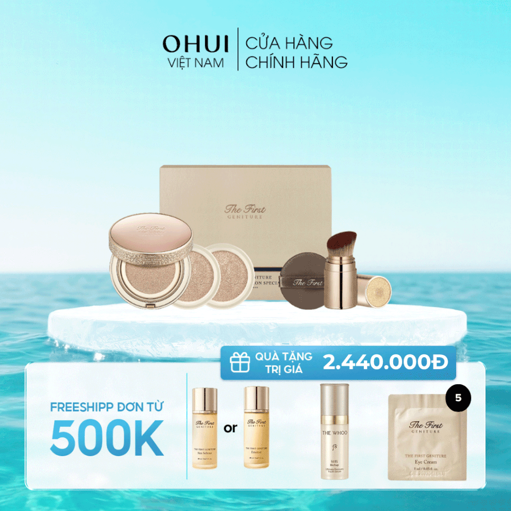 Bộ Phấn Nước Ohui The First Geniture Ampoule Cover Cushion