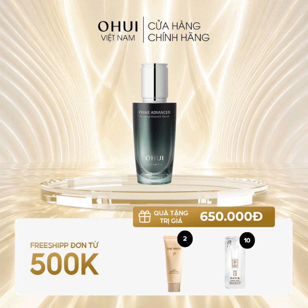 Tinh Chất Ohui Prime Advancer De Aging Ampoule Serum 20ml