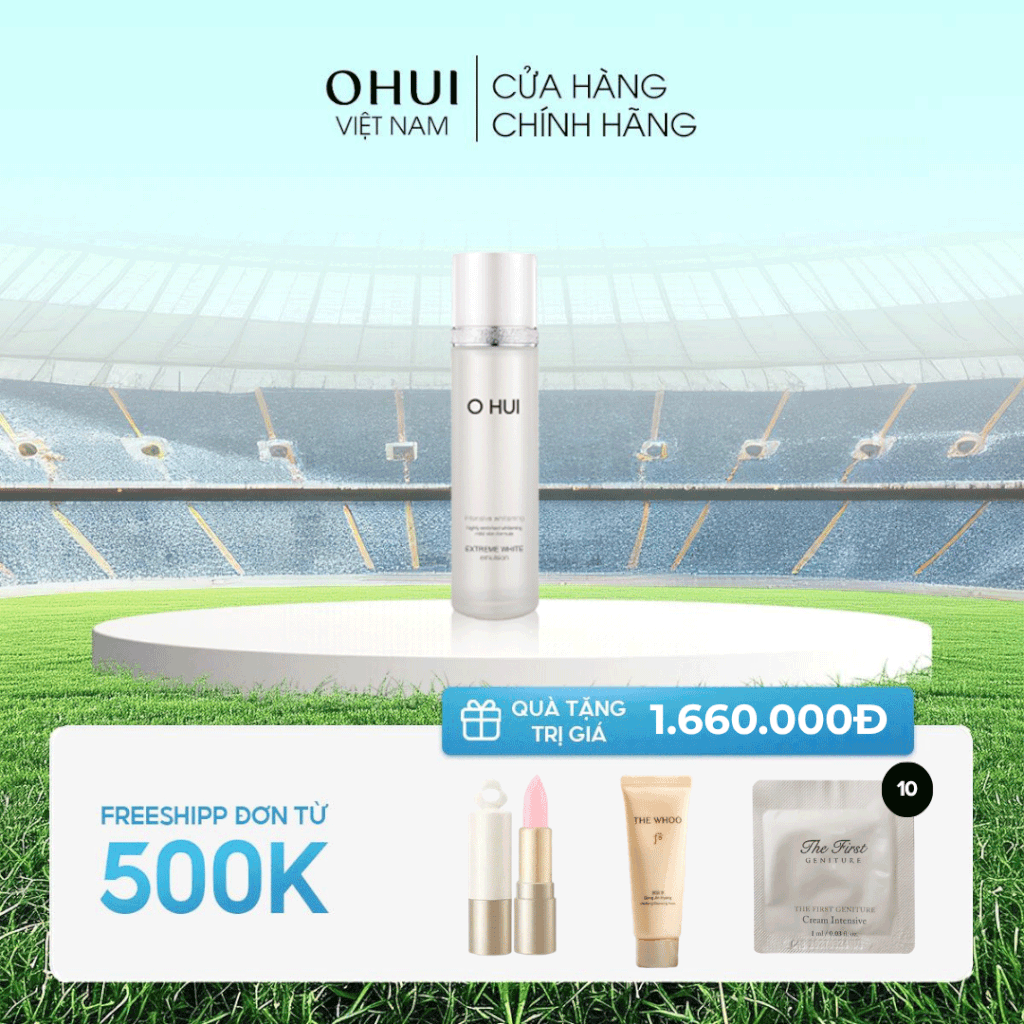 Sữa dưỡng trắng da OHUI Extreme White Emulsion