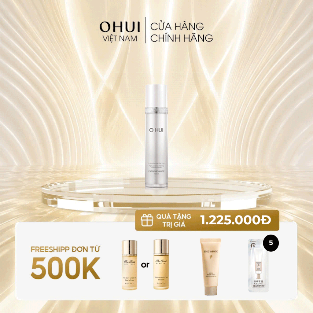 Tinh chất dưỡng trắng da OHUI Extreme White Serum