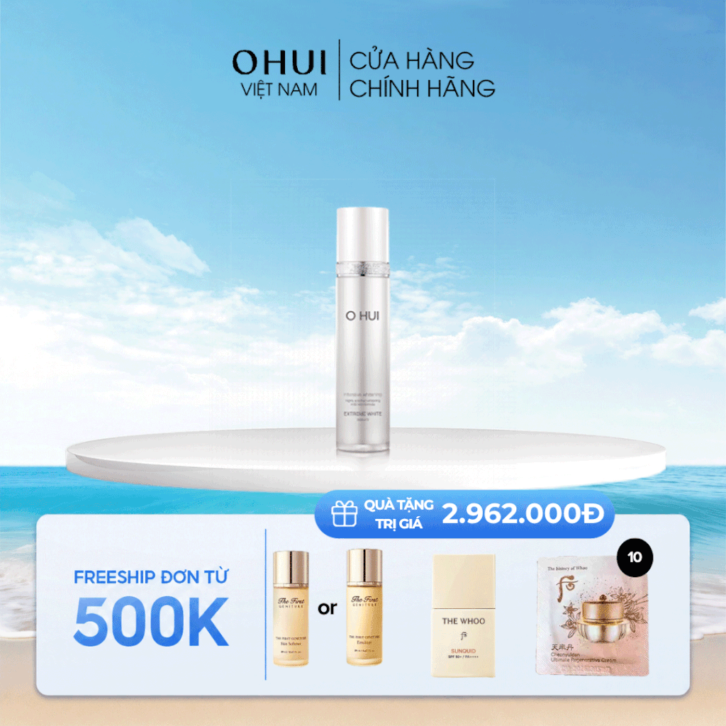 Tinh chất dưỡng trắng da OHUI Extreme White Serum
