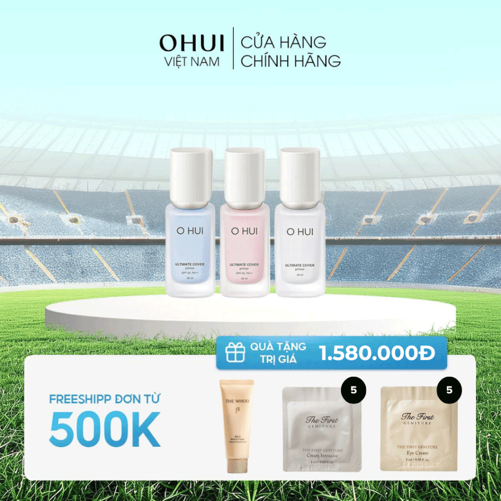 Kem Lót Sáng Da Tự Nhiên Ultimate Cover Primer 01 Illuminator