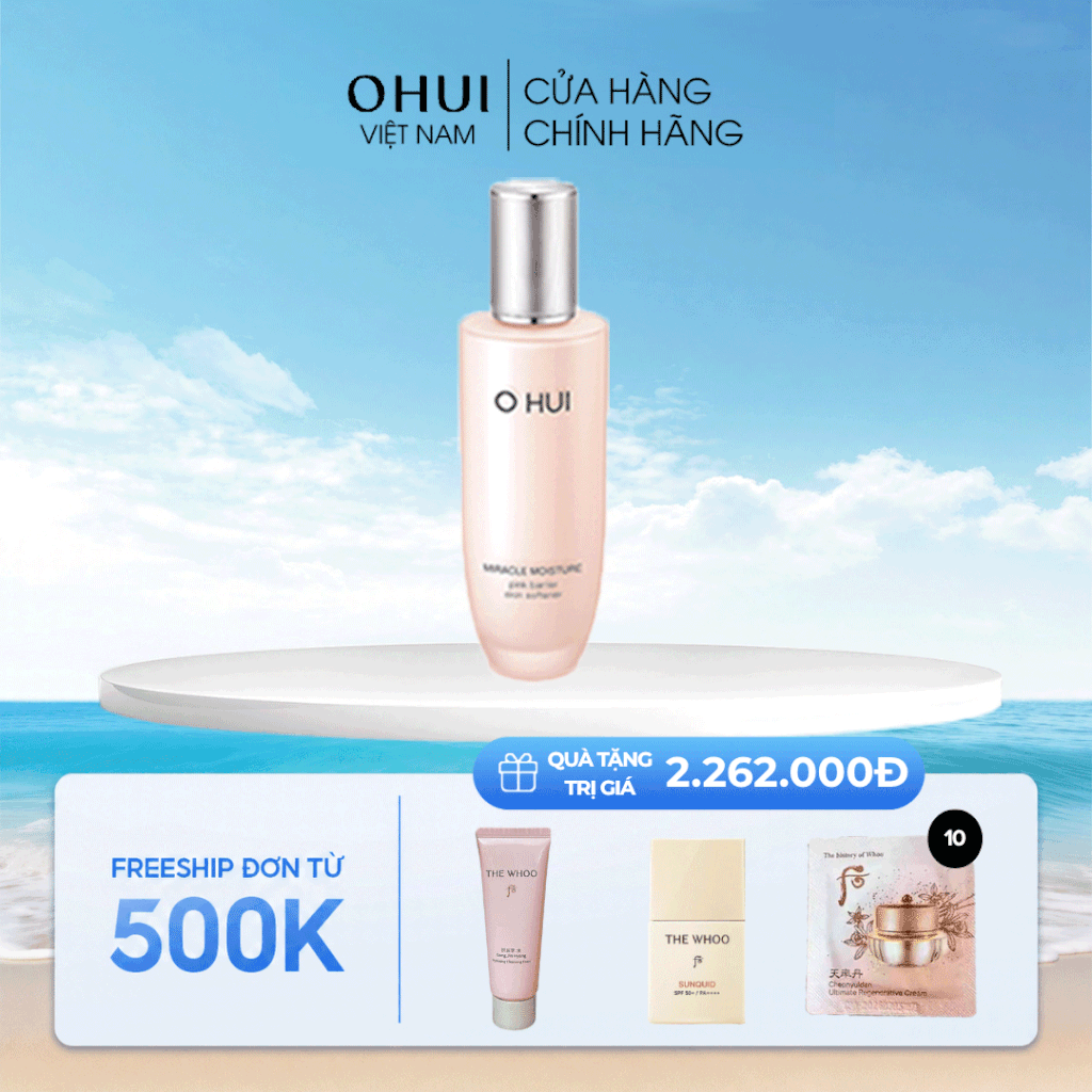 Nước cân bằng dưỡng ẩm OHUI Miracle Moisture Skin Softener (Moist)