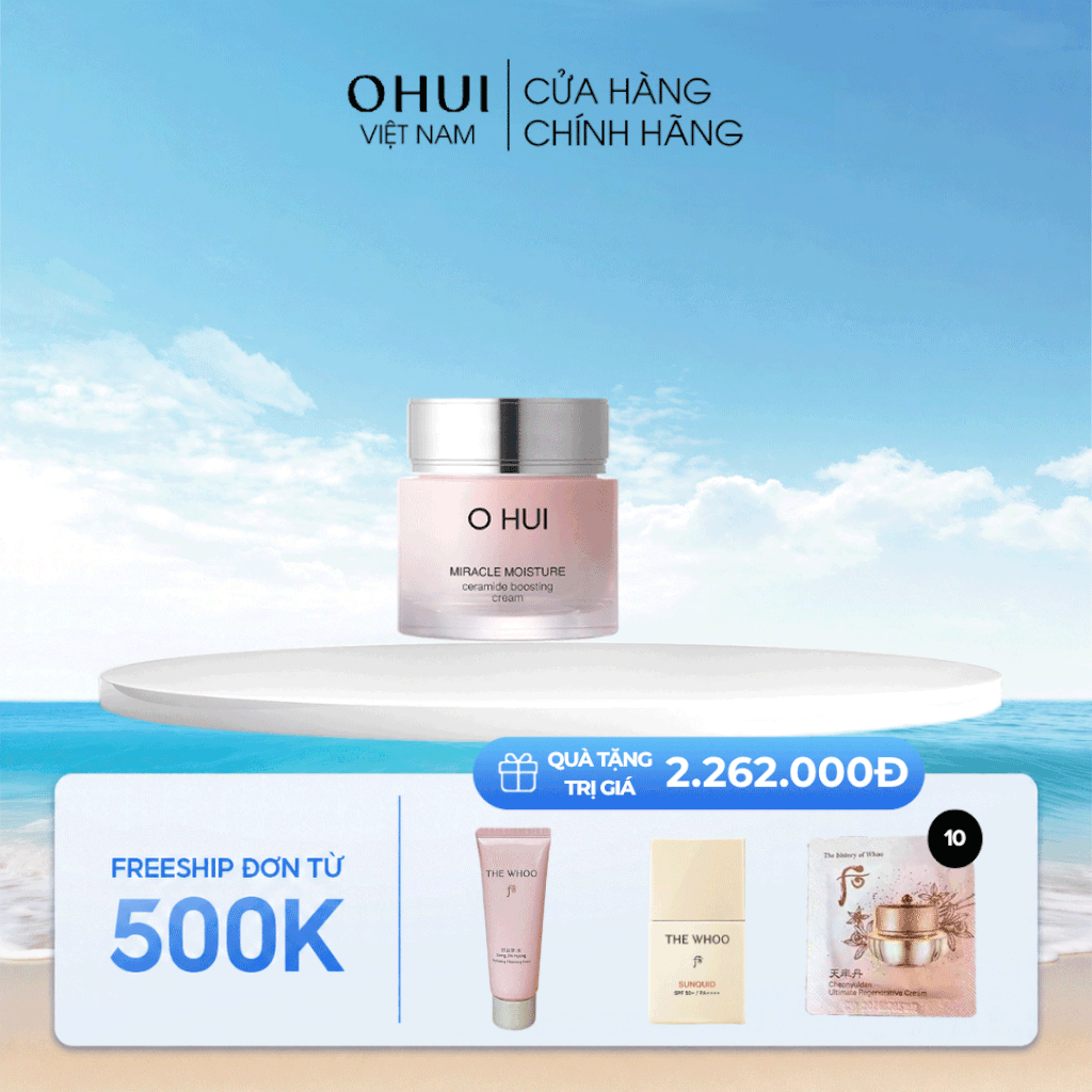 Kem dưỡng ẩm sâu OHUI Miracle Moisture Cream
