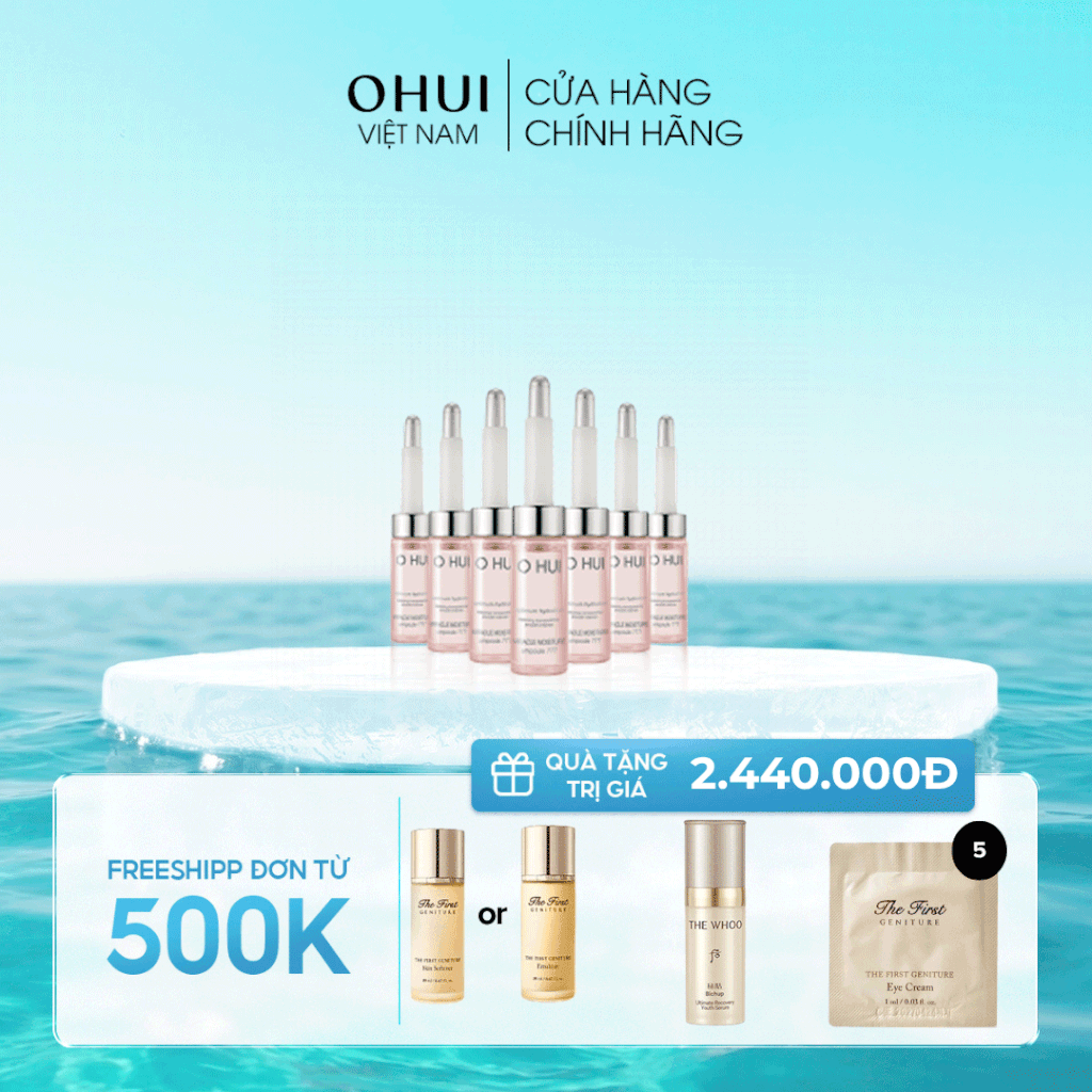 Tinh chất siêu cấp ẩm OHUI Miracle Moisture Ampoule 777