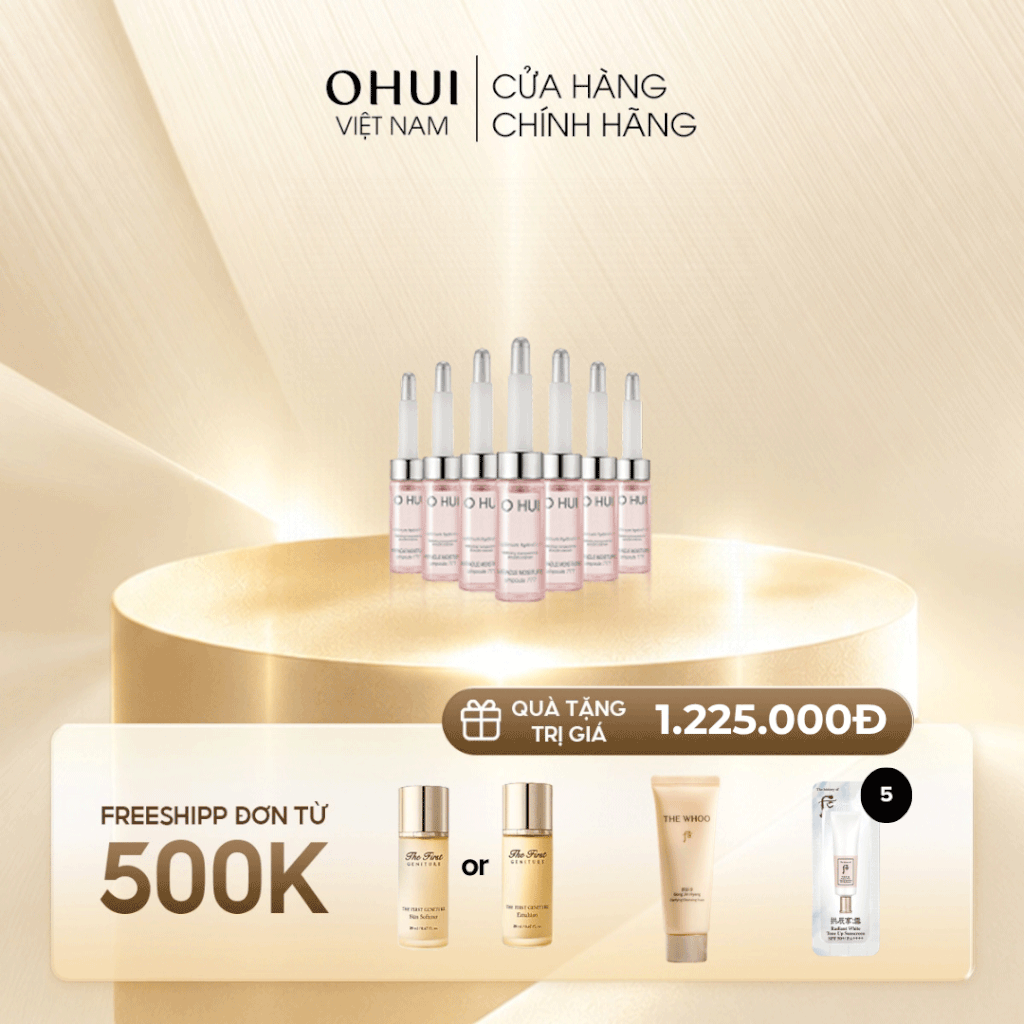 Tinh chất siêu cấp ẩm OHUI Miracle Moisture Ampoule 777