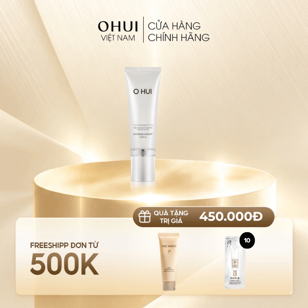 Tẩy tế bào chết dưỡng trắng da OHUI Extreme Bright Peeling