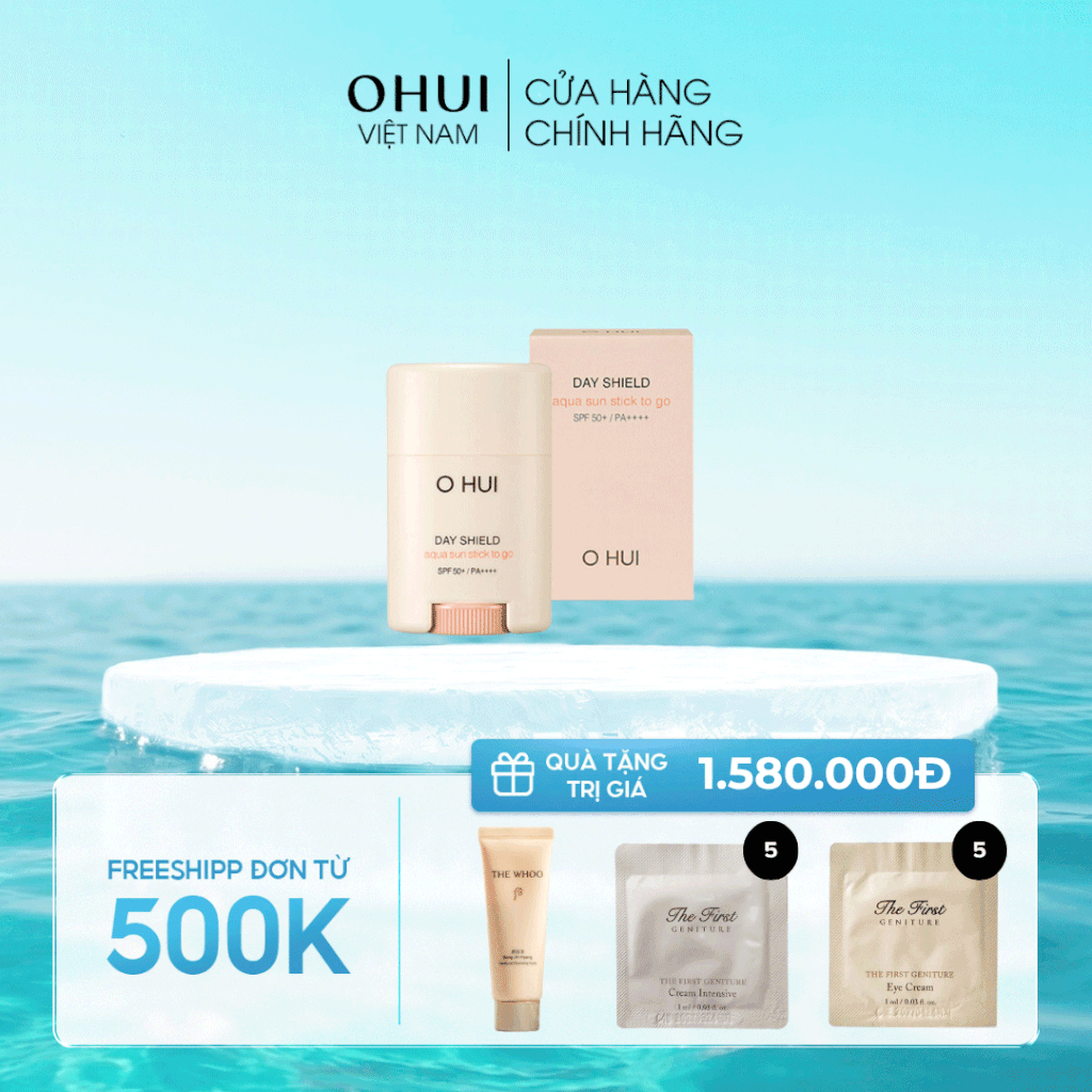 Kem chống nắng dạng thỏi OHUI Aqua Sun Stick To Go