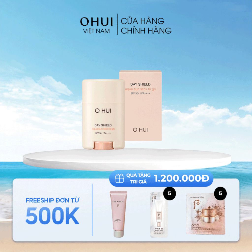 Kem chống nắng dạng thỏi OHUI Aqua Sun Stick To Go