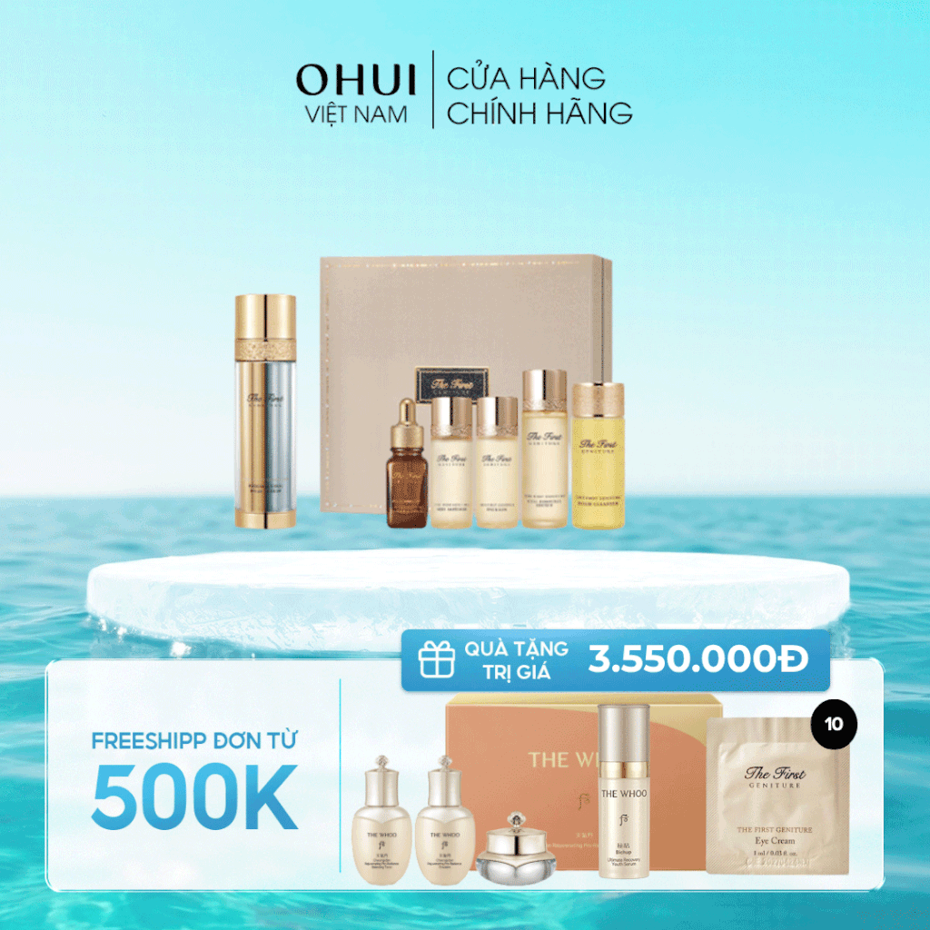 Bộ Tinh Chất Sáng Da Ohui The First Brightening Dual Serum