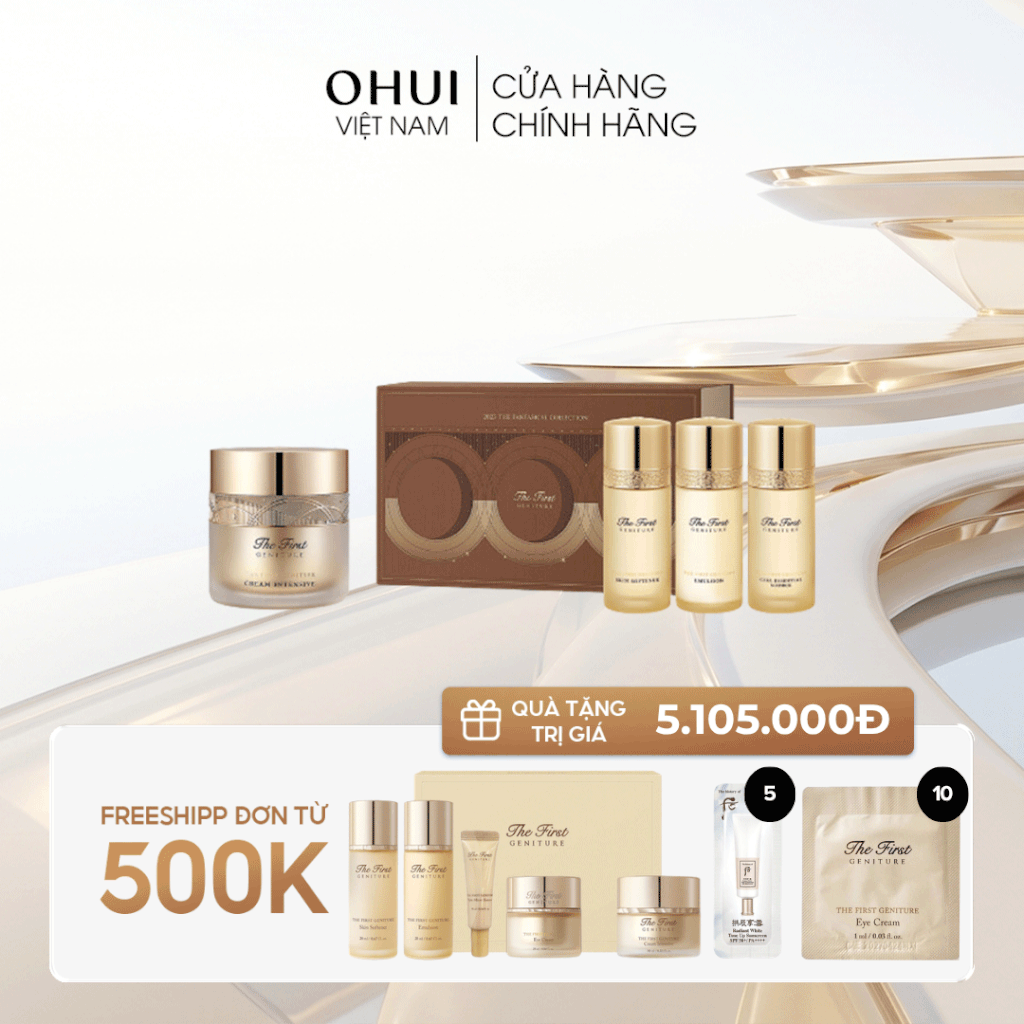 Bộ Kem Dưỡng Ohui The First Geniture Intensive Special Set