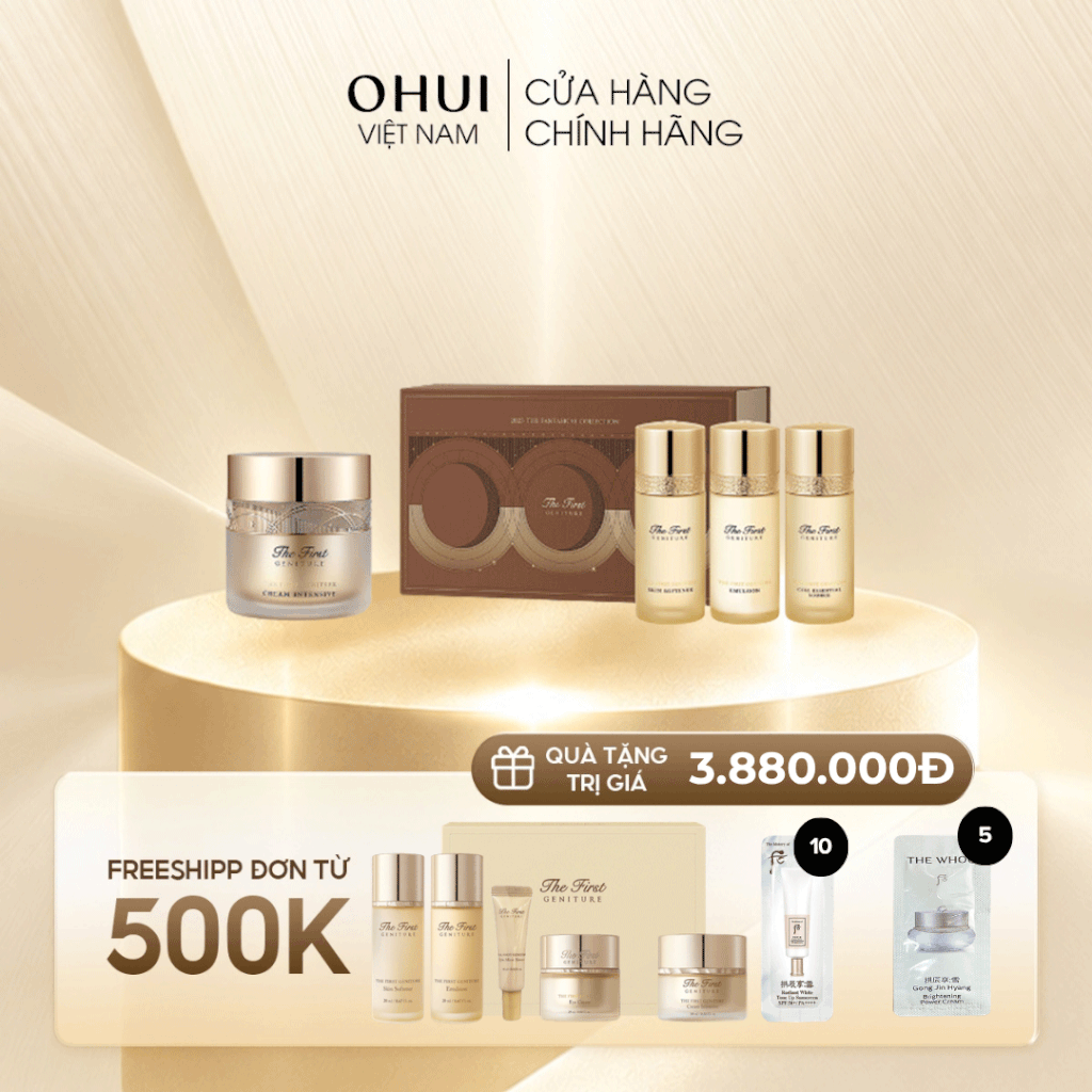 Bộ Kem Dưỡng Ohui The First Geniture Intensive Special Set