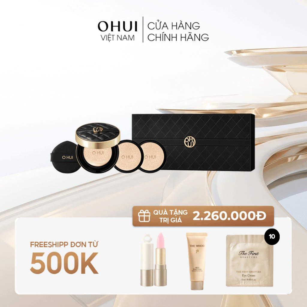 Bộ phấn Nước Ohui Ultimate Cover The Couture Cushion 3pcs