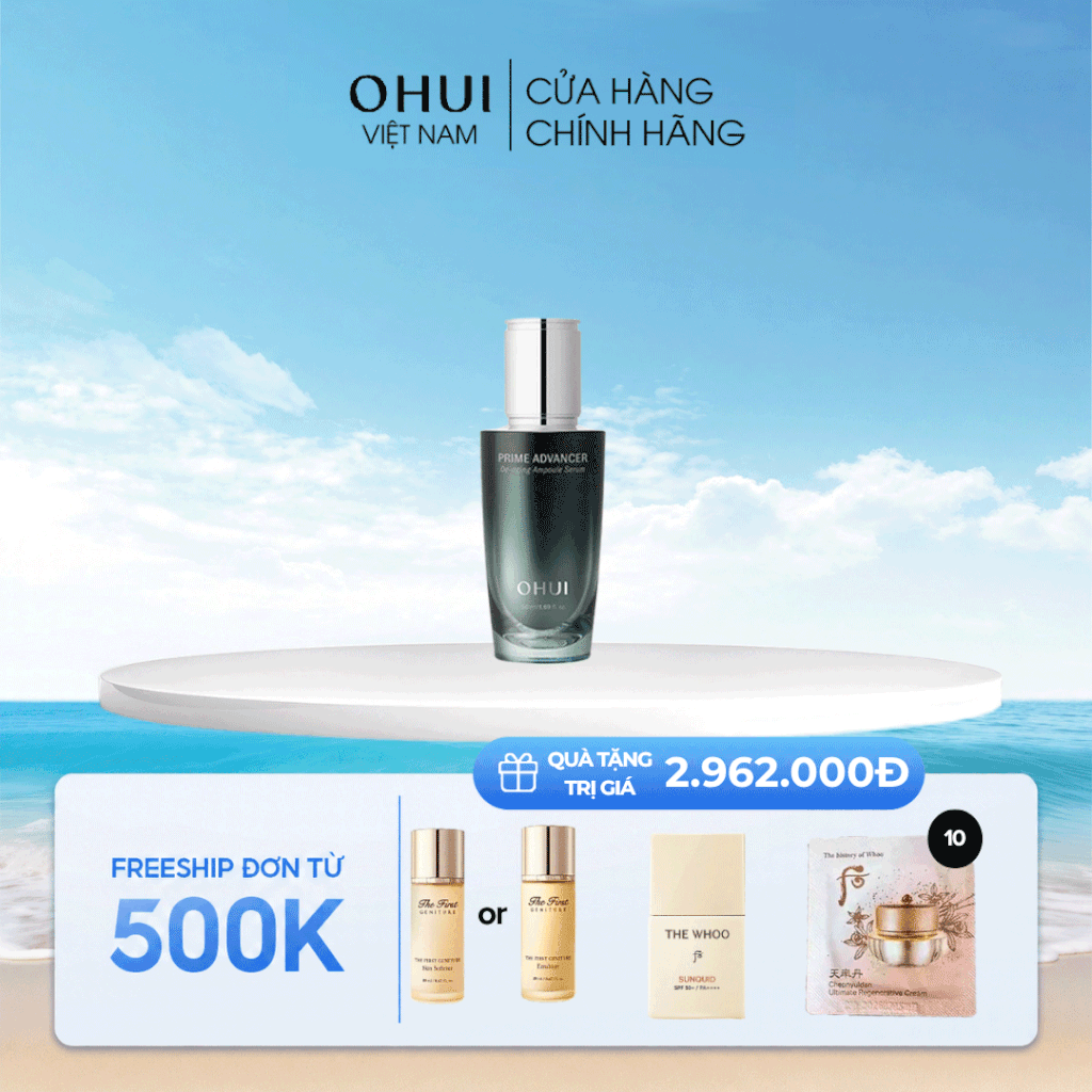 Tinh Chất Ohui Prime Advancer De Aging Ampoule Serum