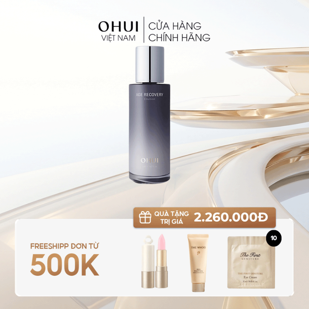 Sữa dưỡng cải thiện nếp nhăn OHUI Age Recovery Emulsion