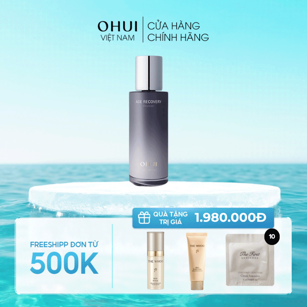 Sữa dưỡng cải thiện nếp nhăn OHUI Age Recovery Emulsion