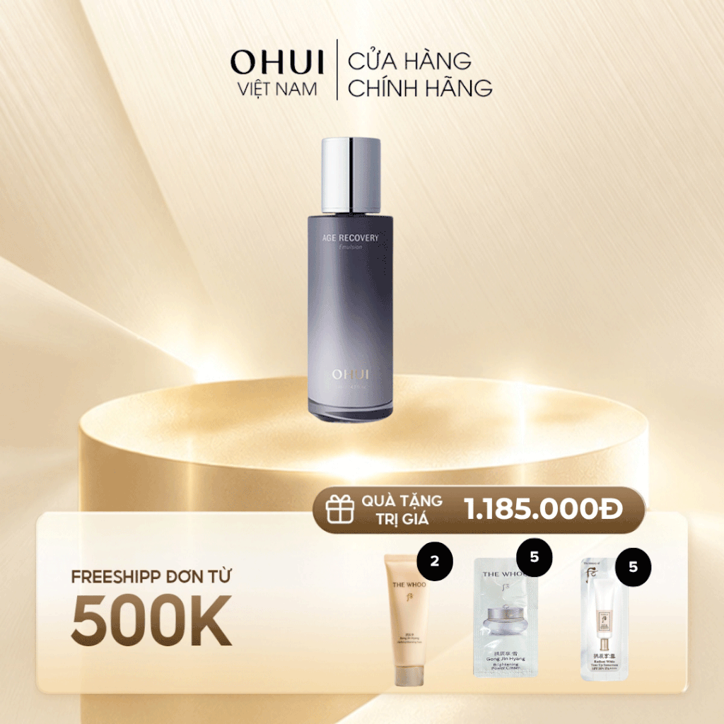 Sữa dưỡng cải thiện nếp nhăn OHUI Age Recovery Emulsion