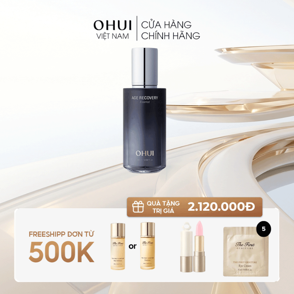 Tinh chất cải thiện nếp nhăn OHUI Age Recovery Essence