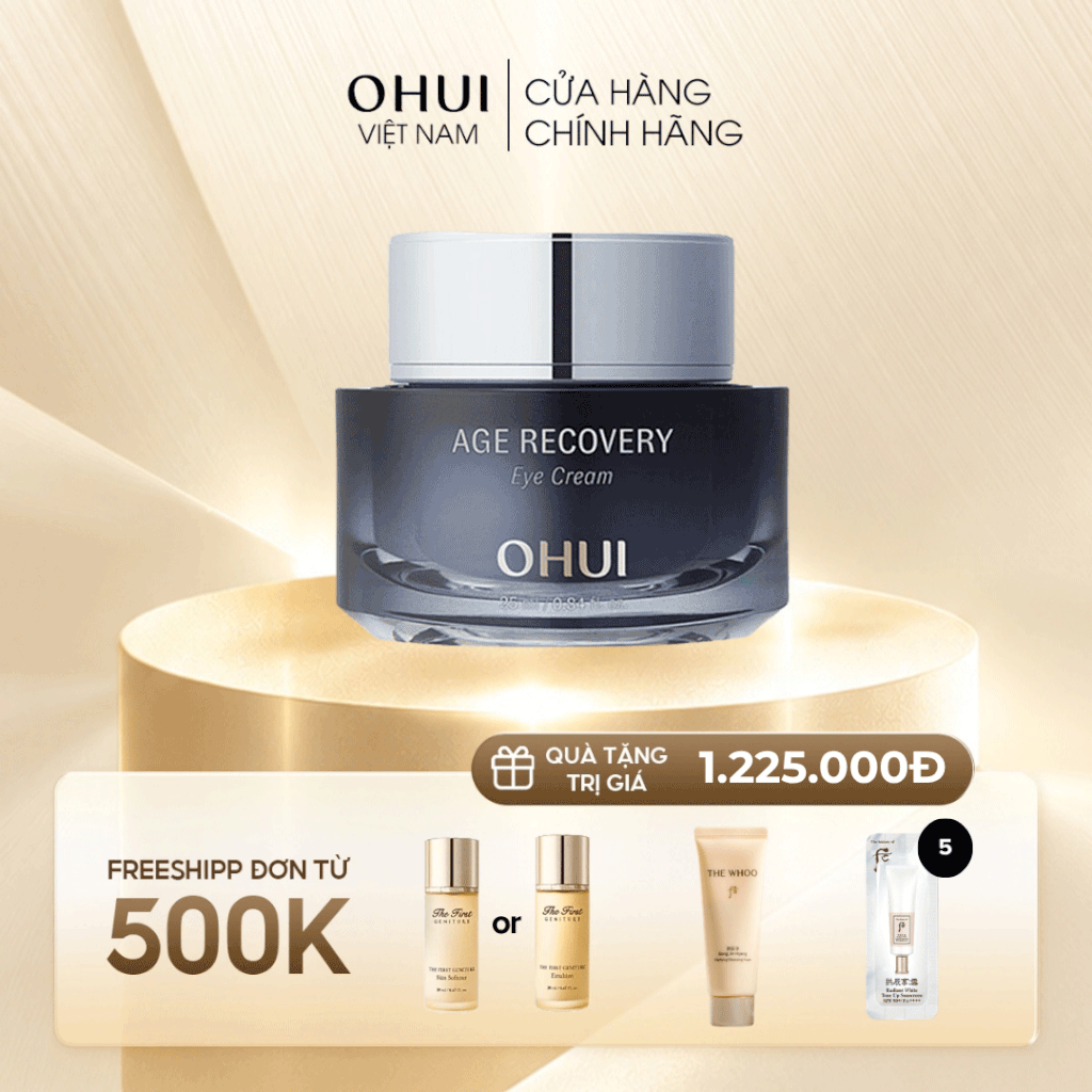 Kem dưỡng da mắt cải thiện nếp nhăn OHUI Age Recovery Eye Cream