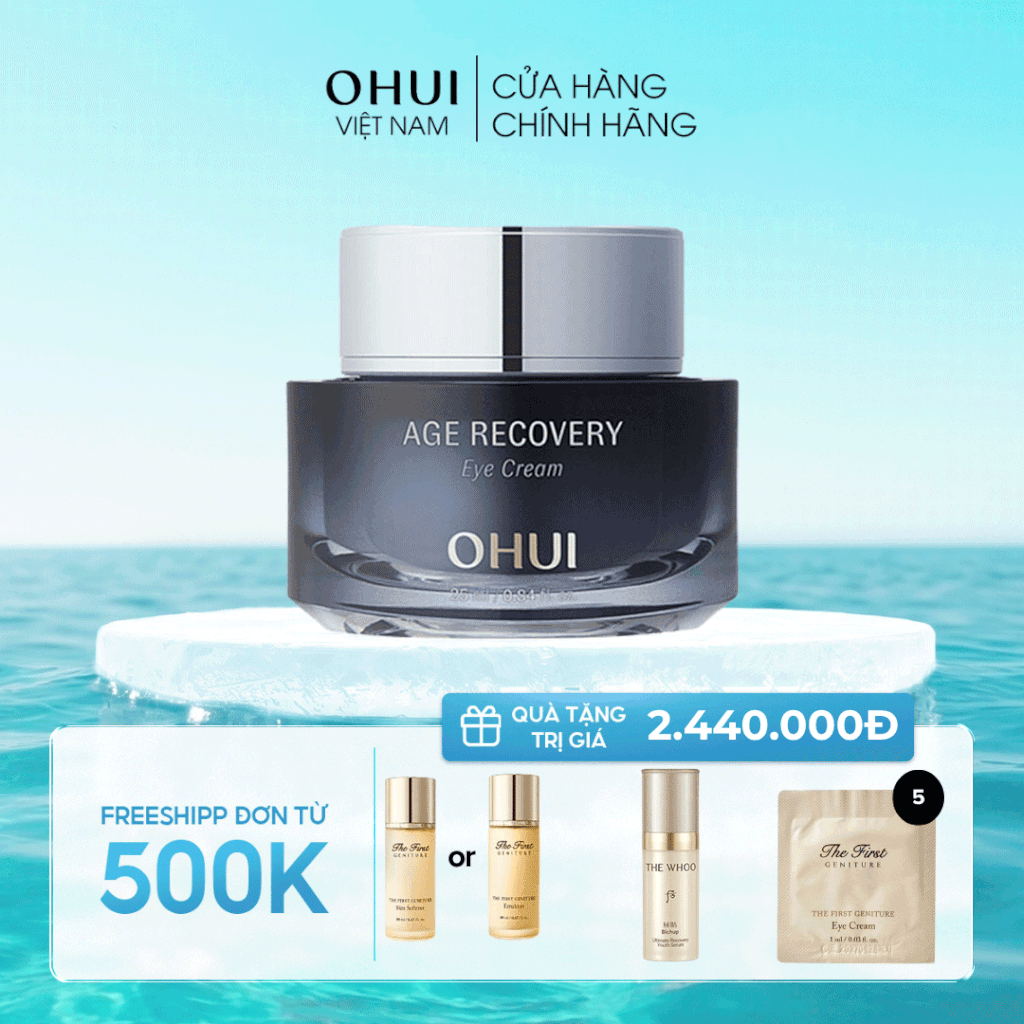 Kem dưỡng da mắt cải thiện nếp nhăn OHUI Age Recovery Eye Cream
