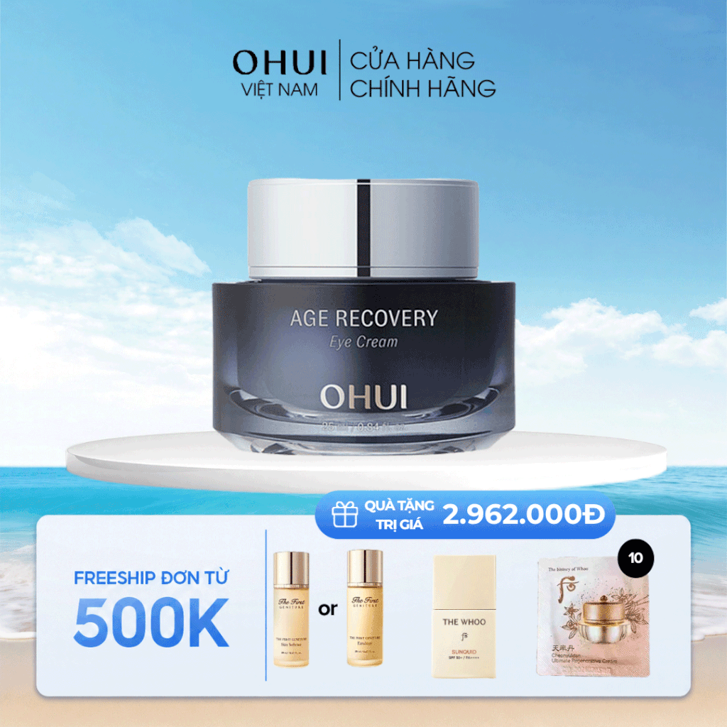 Kem dưỡng da mắt cải thiện nếp nhăn OHUI Age Recovery Eye Cream
