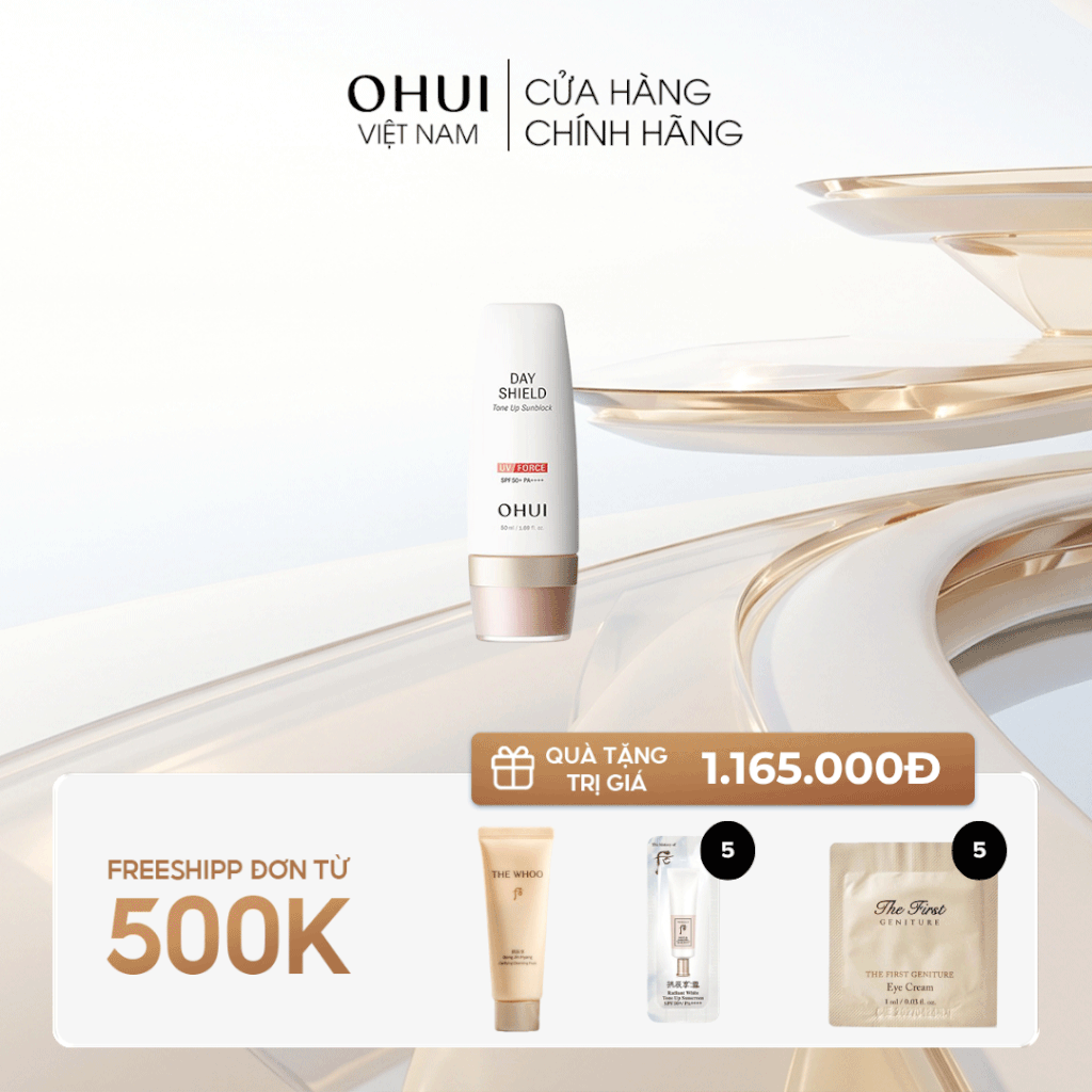 Kem chống nắng nâng tone OHUI UV Force Tone Up