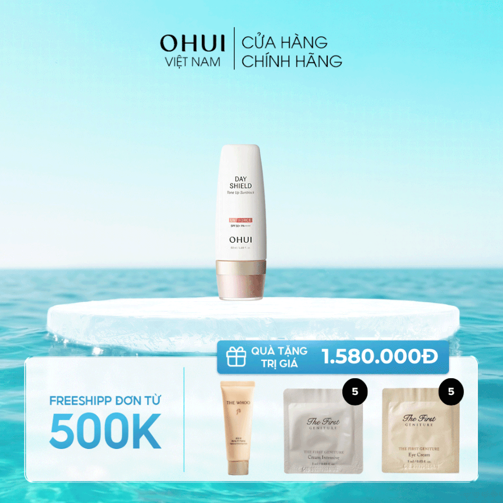 Kem chống nắng nâng tone OHUI UV Force Tone Up