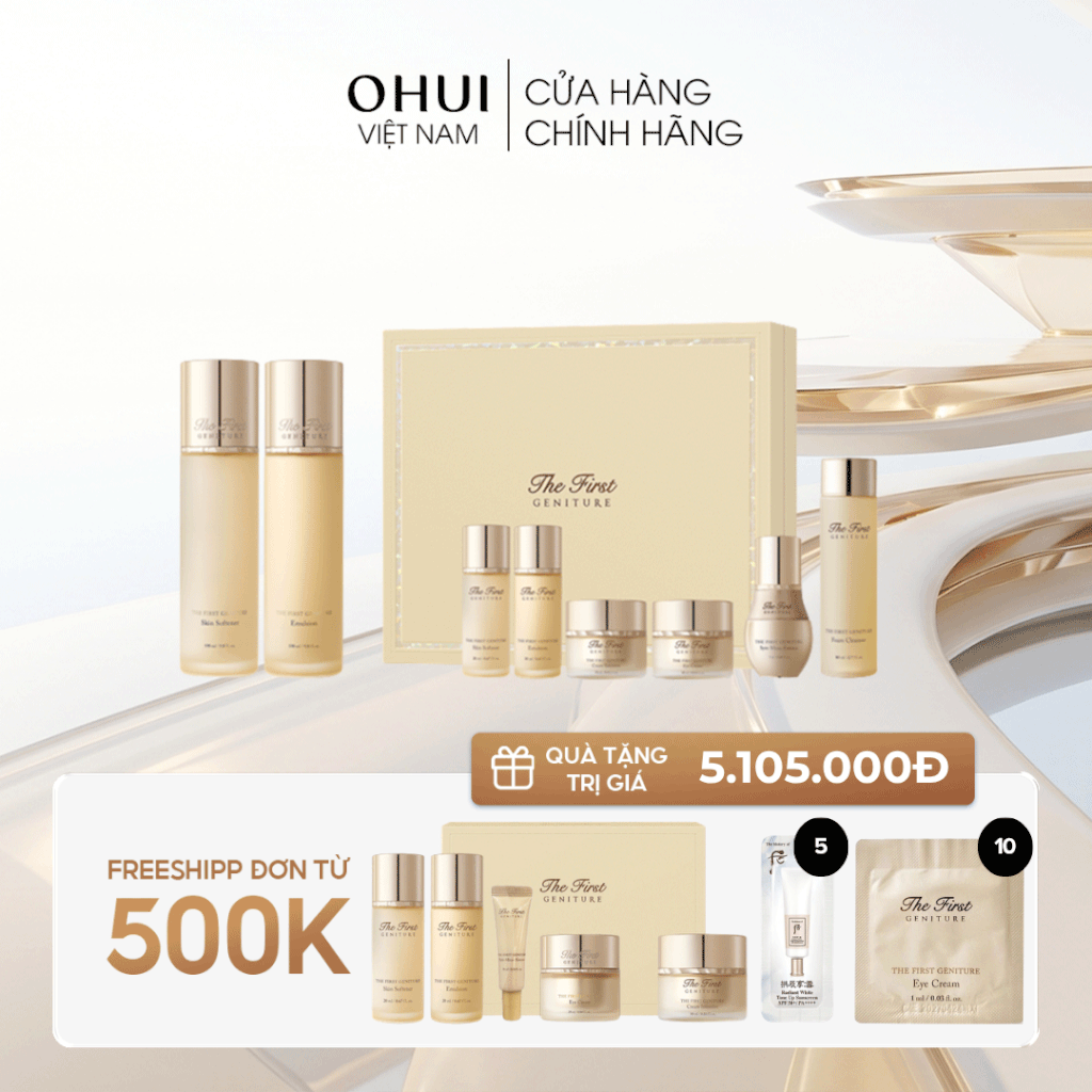 Bộ Dưỡng Trẻ Hóa Da OHUI The First Geniture Special Set 2pcs 2025