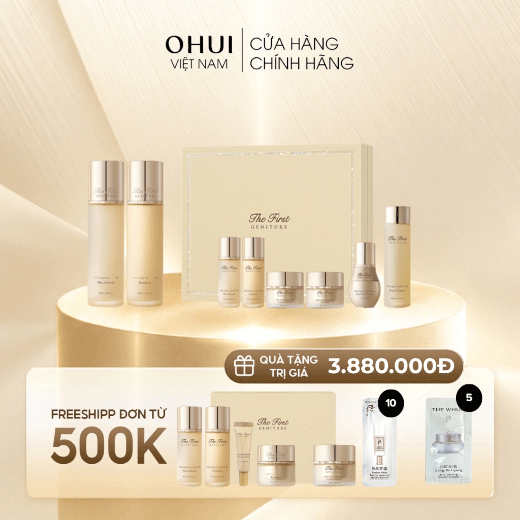 Bộ Dưỡng Trẻ Hóa Da OHUI The First Geniture Special Set 2pcs 2025