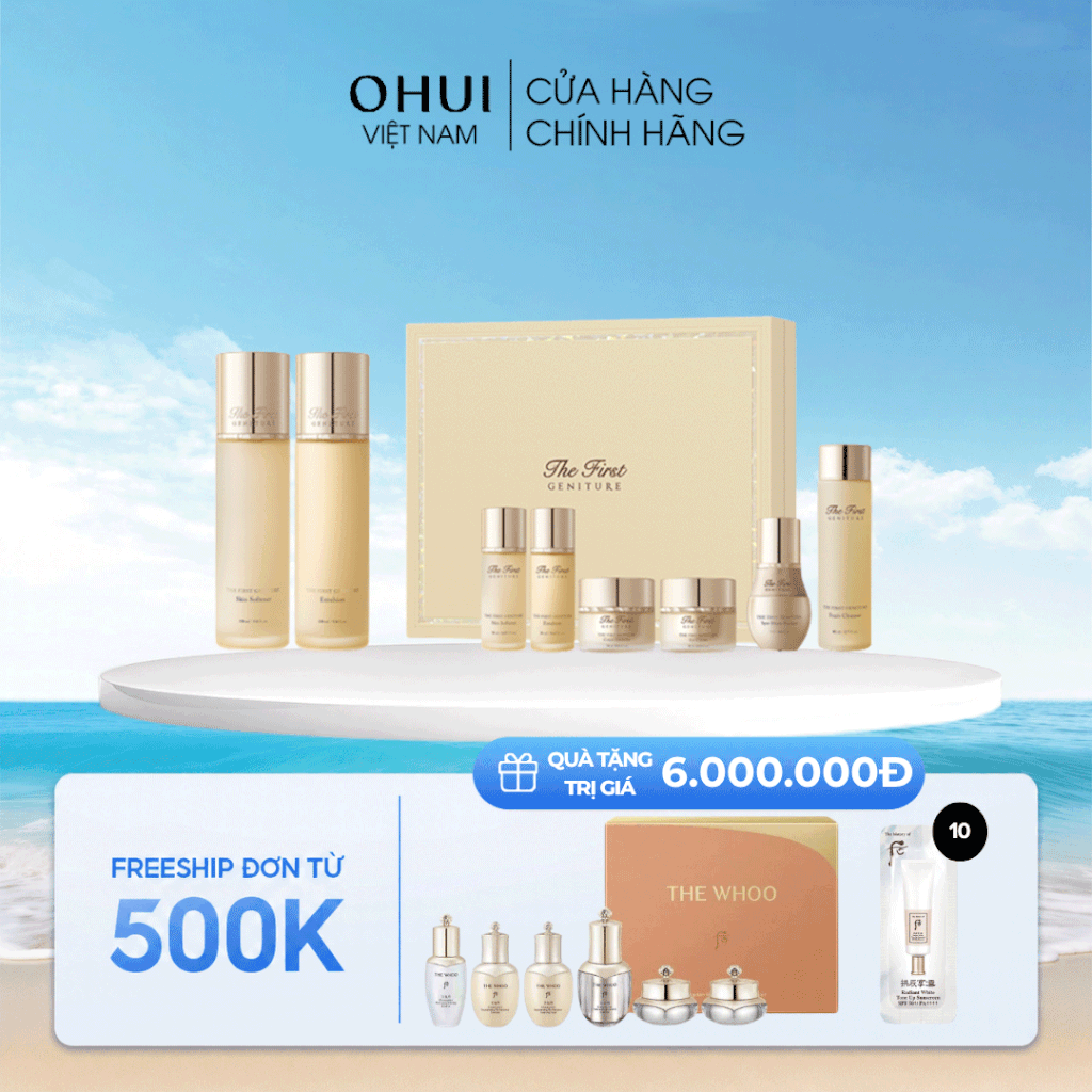 Bộ Dưỡng Trẻ Hóa Da OHUI The First Geniture Special Set 2pcs 2025