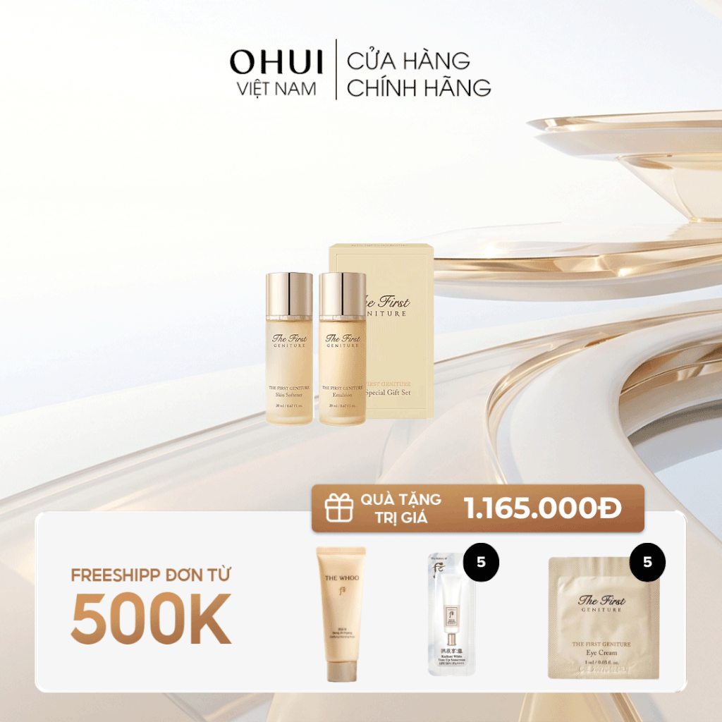 Bộ Dưỡng Da OHUI The First Mini 2 pcs