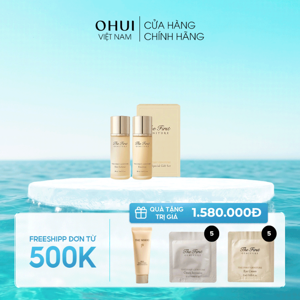 Bộ Dưỡng Da OHUI The First Mini 2 pcs